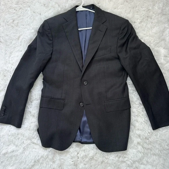 Suitsupply Charcoal Men's Blazer pure wool S110 XS